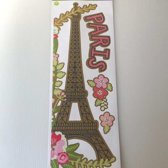 Main Street Wall Creations Paris Themed Wall Decal - Picture 1 of 7